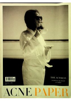 Acne paper The actress
