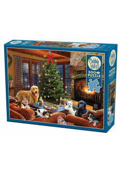 Puzzle 500 Świąteczne chwile G3