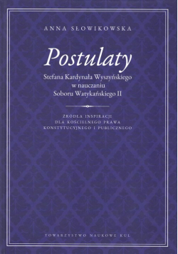 Postulaty Stefana Kardynała Wyszyńskiego w nauczaniu Soboru Watykańskiego II