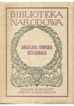 Angielska komedia restauracji
