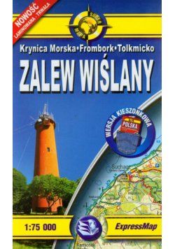 Zalew Wiślany mapa turystyczna 1:75 000