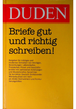 Briefe gut und richtig schreiben!