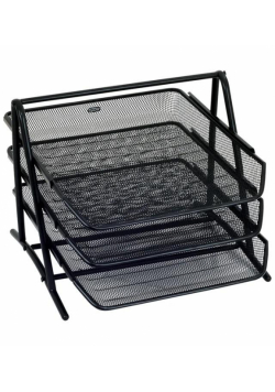 Stojak na dokumenty GR-069 metalowy czarny GRAND
