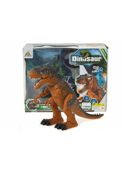 Dinozaur na baterie ruchomy ze światłem