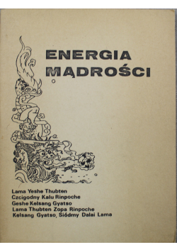 Energia mądrości  Podstawowe nauki buddyjskie