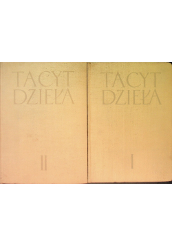 Tacyt dzieła Tom I i II