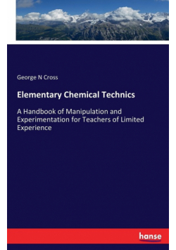 Elementary Chemical Technics