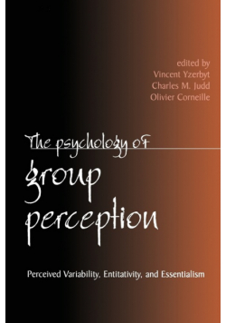The Psychology of Group Perception
