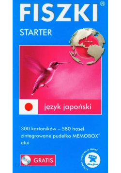 FISZKI język japoński Starter z płytą mini CD