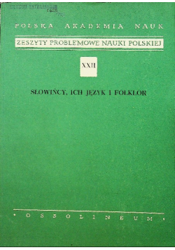Słowińcy, ich język i folklor