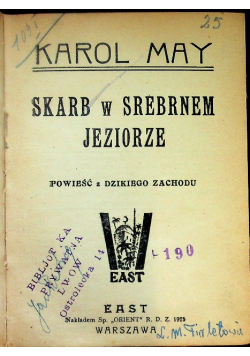Skarb na Srebrnem Jeziorze 1925r.