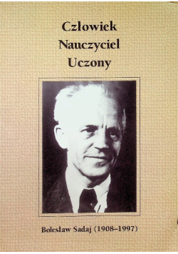 Człowiek Nauczyciel Uczony