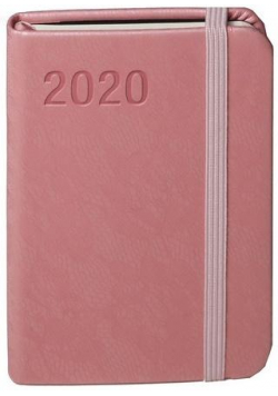 Kalendarz 2020 Awangarda A7 j.różowa TDW ANTRA
