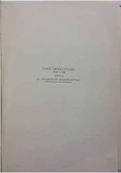 Czasy absolutyzmu 1648 1788
