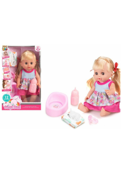 Lalka sikająca 36cm z dźwiękami