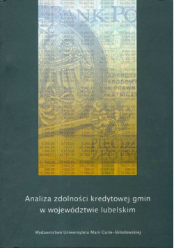 Analiza zdolności kredytowej gmin w województwie lubelskim