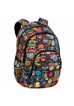 Plecak 2-komorowy Coolpack basic plus scary stickers