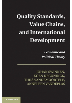 Quality Standards, Value Chains, and International Development