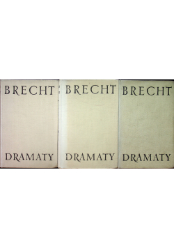 Brecht Dramaty 3 Tomy