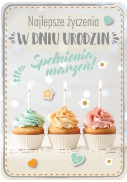 Karnet Urodziny GM-663