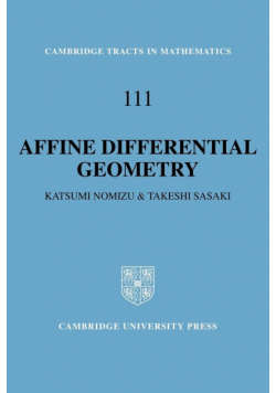 Affine Differential Geometry