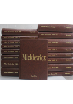 Mickiewicz dzieła tomy od 1 do 17