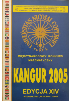 Kangur 2005 Edycja XIV Miedzynarodowy konkurs matematyczny