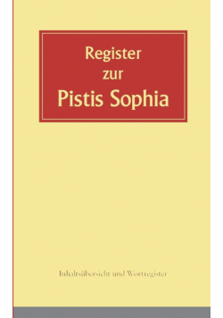 Register zur Pistis Sophia