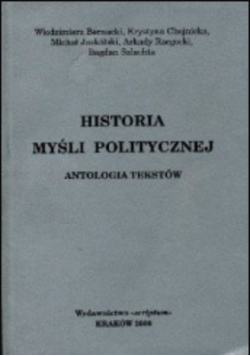 Historia myśli politycznej antologia tekstów