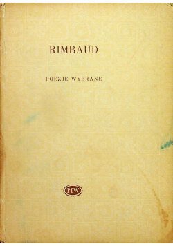 Poezje wybrane Rimbaud