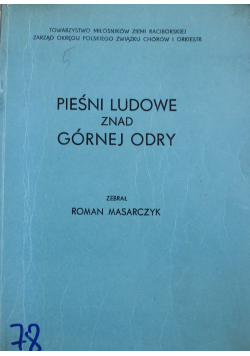 Pieśni ludowe znad górnej Odry