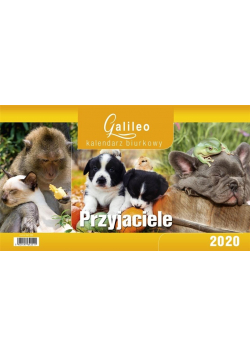 Kalendarz 2020 Biurkowy Galileo Przyjaciele