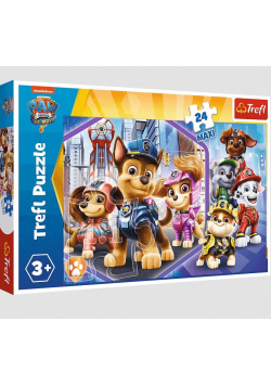Puzzle 24 maxi Bohaterowie na straży TREFL