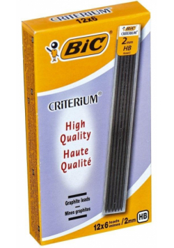 Wkłady Criterium 0,5mm HB (12szt) BIC