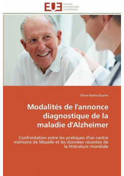 Modalités de l'annonce diagnostique de la maladie d'alzheimer