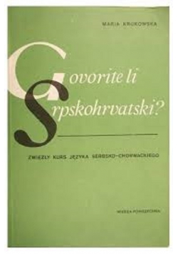 Zwięzły kurs języka serbsko chorwackiego