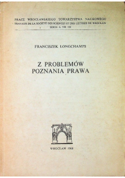 Z problemów poznania prawa