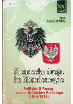 Niemiecka droga ku Mitteleuropie