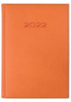 Kalendarz 2022 Dzienny A5 Vivella Pomarańcz 21D-10