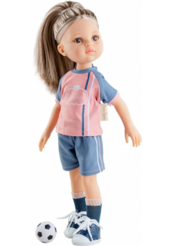 Cudowna hiszpańska lalka Monica Futbolista 32cm
