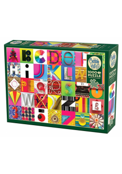 Puzzle 1000 Litery i cyfry G3