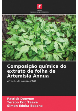 Composição química do extrato de folha de Artemisia Annua