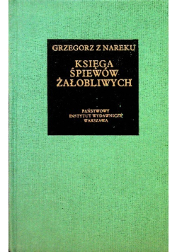 Księga śpiewów żałobliwych