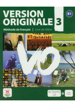 Version Originale 3 Livre de l'eleve z płytą CD
