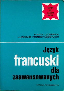 Język francuski dla zaawansowanych