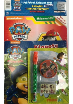 Psi Patrol. Zestaw muzyczny + 2 książki nr.6