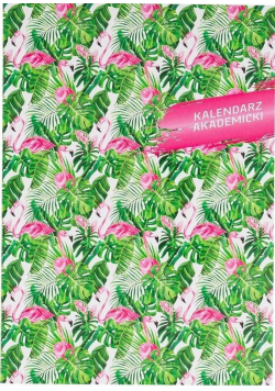 Kalendarz akademicki A5 2020/2021 PCV Flamingi