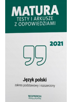 Matura 2021 Język polski Vademecum
