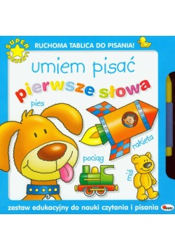Umiem pisać Pierwsze słowa