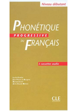 PHONETIQ PROGRES FRAN DEB 3 cassettes audio